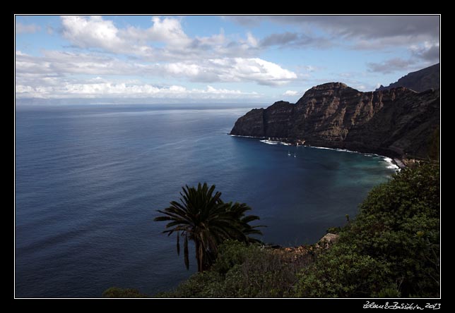 La Gomera - Hermigua - Playa Hermigua