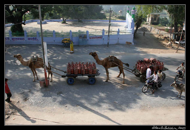 fuel transport in Chittaurgarh