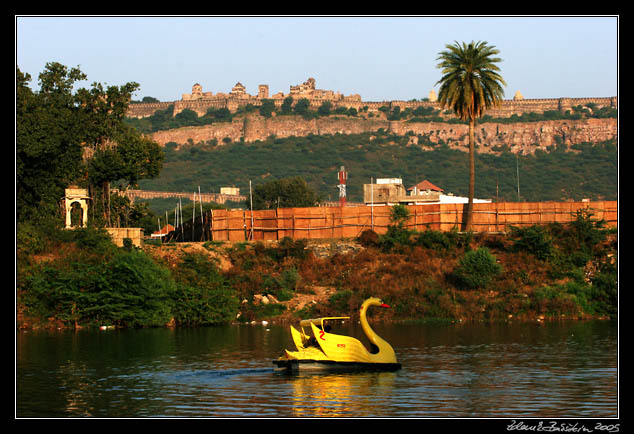 Gambhiri river and Chittaurgarh fort