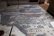 Madaba - St George`s Church - mosaic map