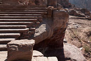 Petra - stairs to the Urn tomb