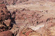 Petra - Theatre and the place of Petra city