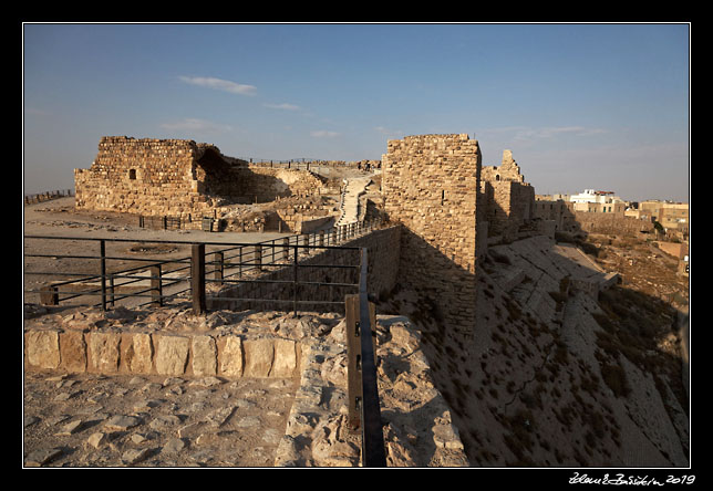 Karak (Kerak) - crusader part of the castle