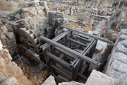 Jerash (Jarash) - a stone saw