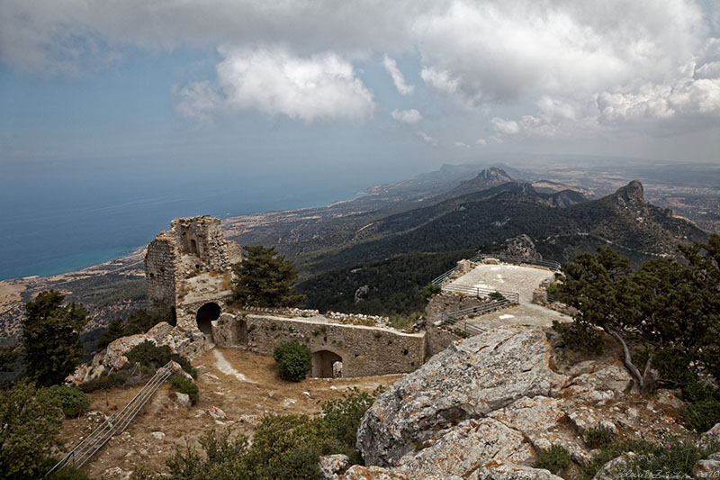 North Cyprus - Kantara - ruins of Kantara castle