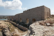 North Cyprus - Yeni Erenkoy - carob warehouse