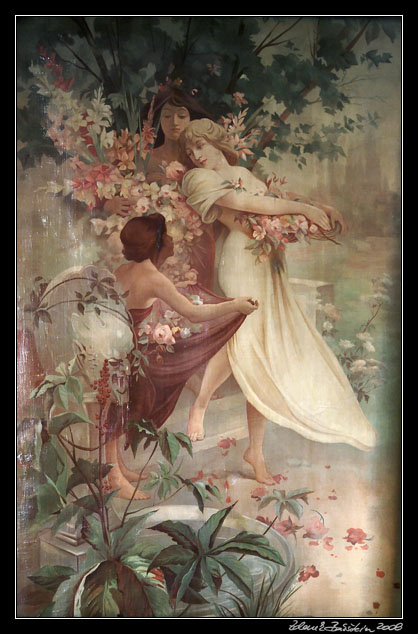 Rennes le Chateau - Alfons Mucha`s painting