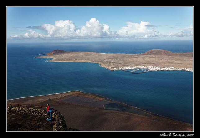 Lanzarote - Mirador del Rio, Graciosa island