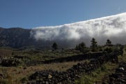 La Palma - NorthWest - clouds on Cumbre Nueva