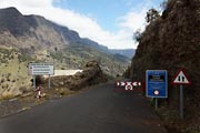 La Palma - NorthWest - Caldera Taburiente - closed