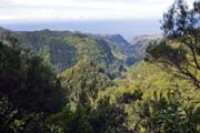 a view from Levada do Caldeirao to the north