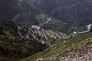 Col de Tende - switchbacks on the French side