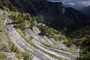 Col de Tende - Switchbacks on the French side