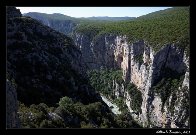 Grand canyon du Verdon - ...at Chalet de la Maline