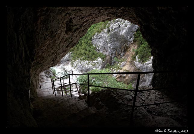 Grand canyon du Verdon - Couloir Samson