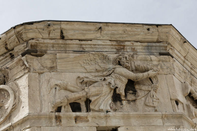 Athens - Tower of the Winds - Boreas