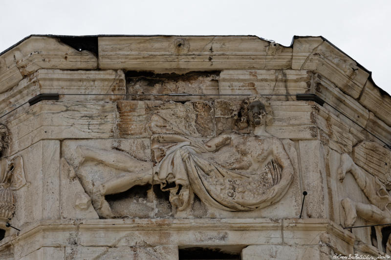 Athens - Tower of the Winds - Zephyrus