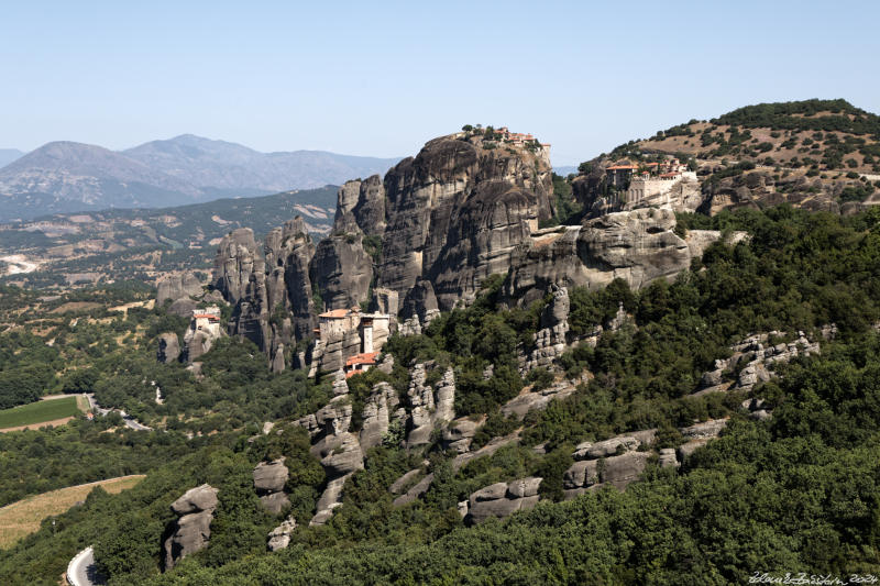 Meteora - Agios Nikolaos Anapafsa  - Rousanou - Megalo Meteoro - Varlaam