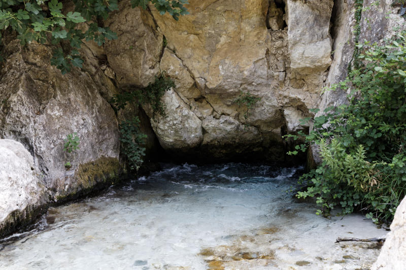 Nekromanteion, Acheron springs - Acheron springs