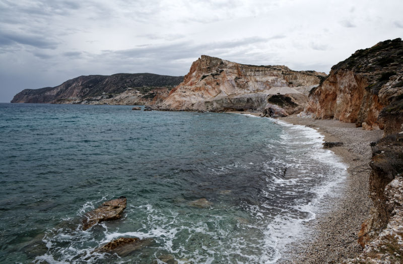 Milos - northeast - Kastanas