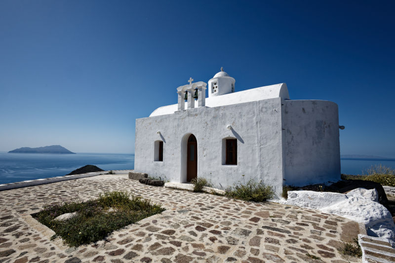 Milos - Plaka - Mesa Panagia