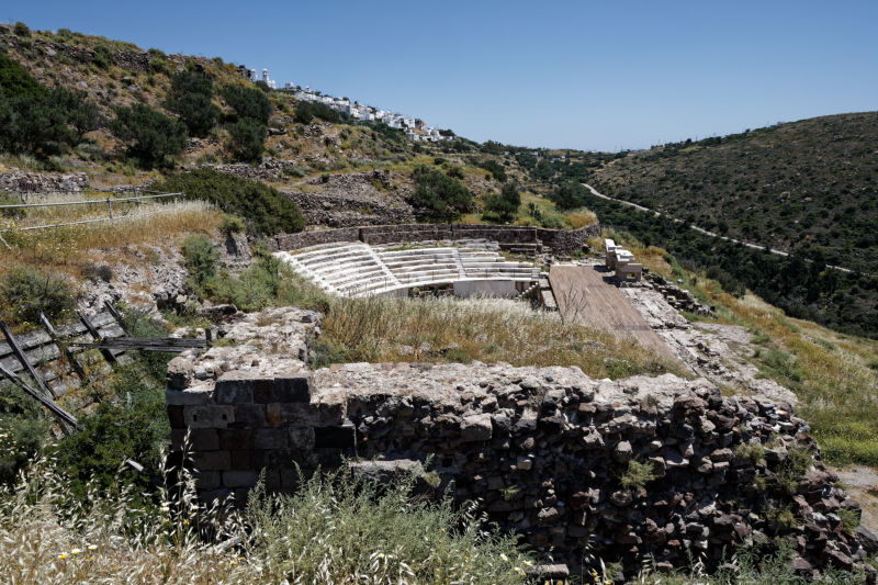 Milos - Ancient Milos - theatre