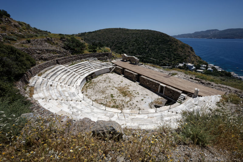 Milos - Ancient Milos - theatre