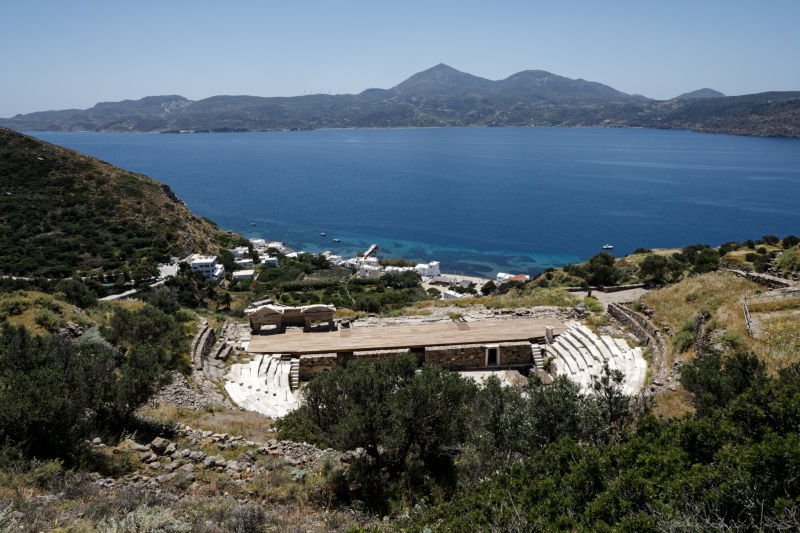 Milos - Ancient Milos - theatre