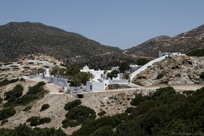 Milos - southwest - Monastery of Agios Ioannis Siderianos