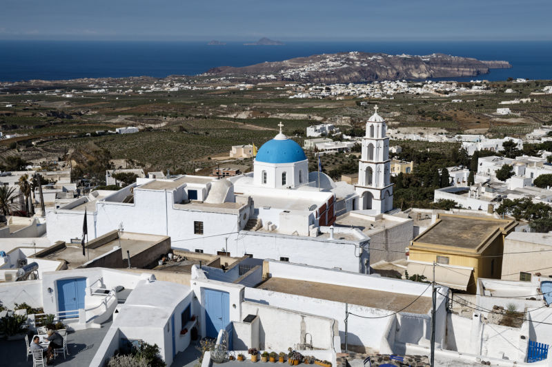 Thera (Santorini) - Pyrgos Kallistis -