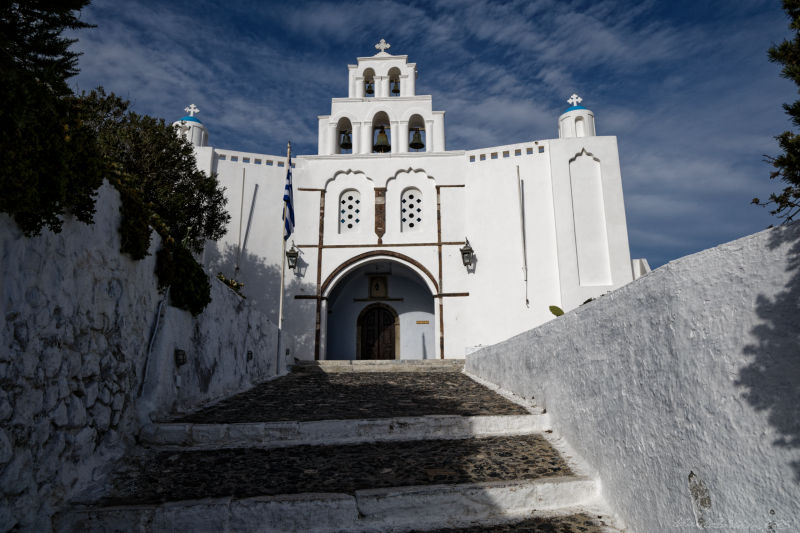Thera (Santorini) - Pyrgos Kallistis - Eisodia Tes Theotokou