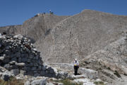 Thera (Santorini) - Ancient Thera - Profitis Ilias, 567m