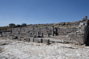 Thera (Santorini) - Ancient Thera - Basilike stoa, 3rd c.b.c.