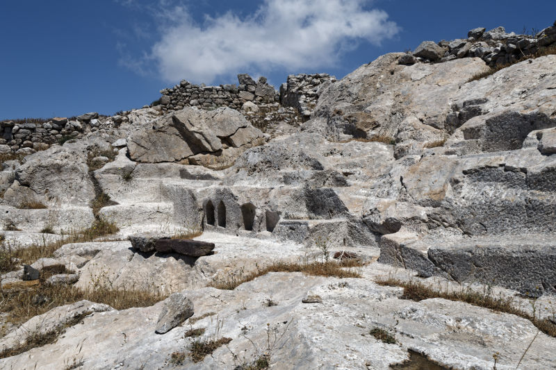 Thera (Santorini) - Ancient Thera - Sanctuary of Egyptian gods