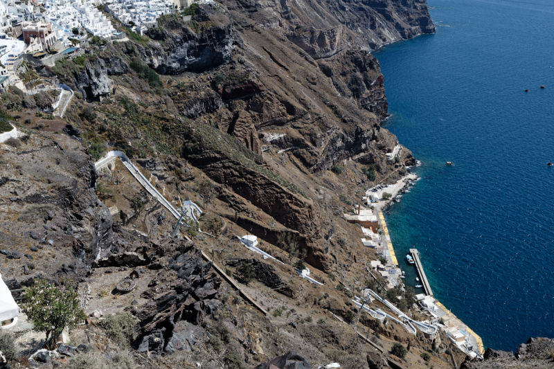 Thera (Santorini) - Fira - Port Fira