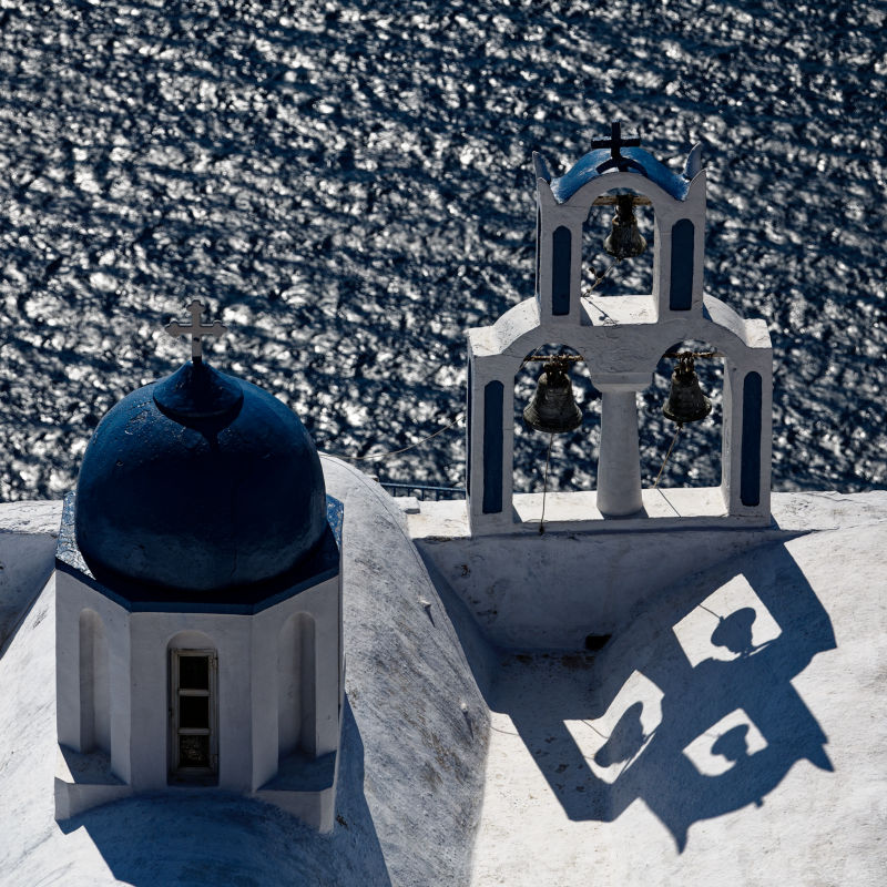 Thera (Santorini) - Fira, Imerovigli - Panagia Theoskepaste