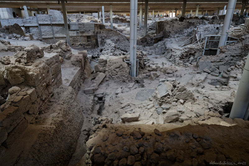 Thera (Santorini) - Akrotiri - ancient Akrotiri