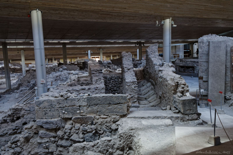 Thera (Santorini) - Akrotiri - ancient Akrotiri
