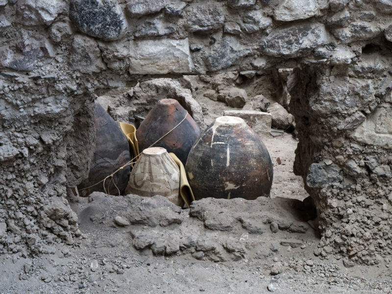 Thera (Santorini) - Akrotiri - ancient Akrotiri