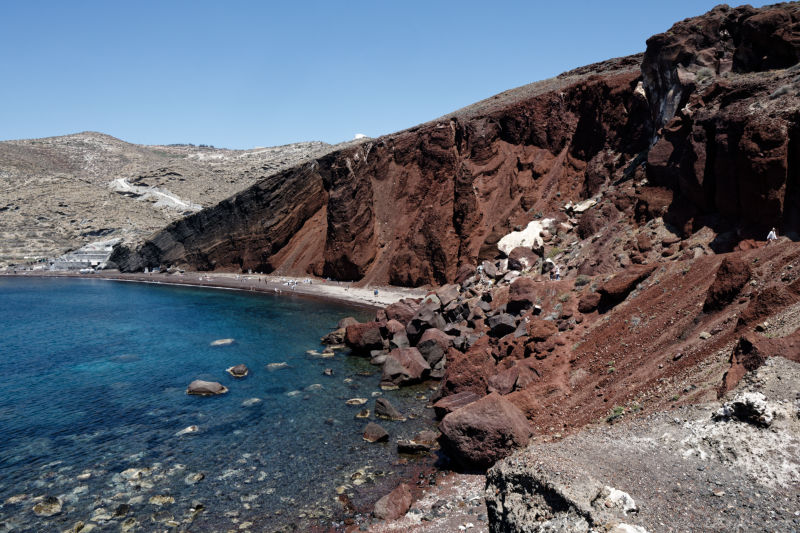 Thera (Santorini) - Akrotiri - Red beach