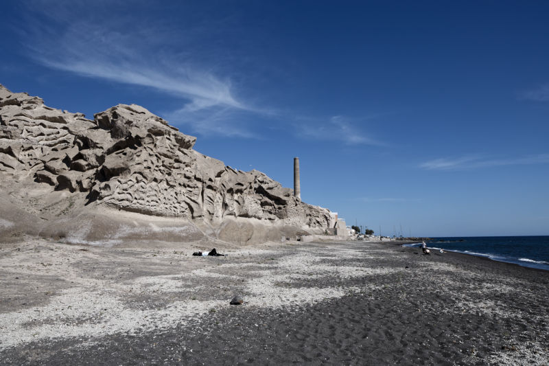 Thera (Santorini) - Vlychada - Vlychada beach