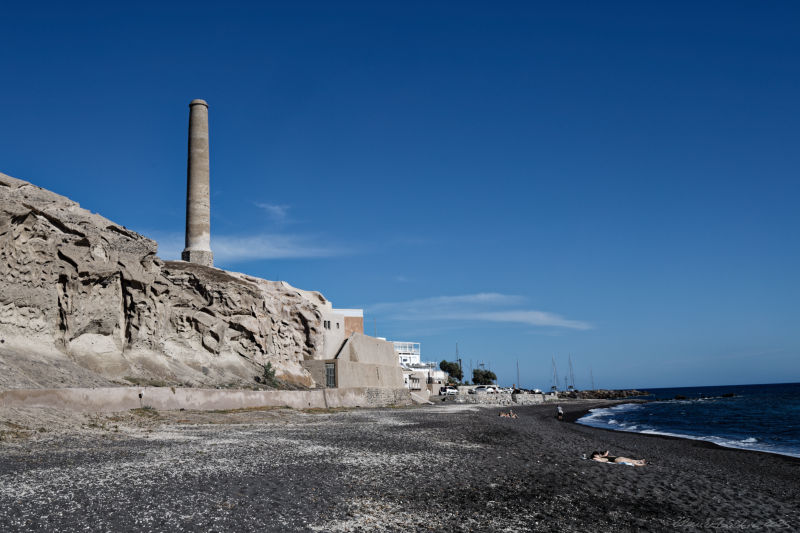 Thera (Santorini) - Vlychada - Vlychada beach