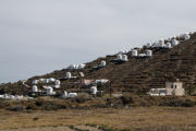 Thera (Santorini) - Vourvolos - windmills