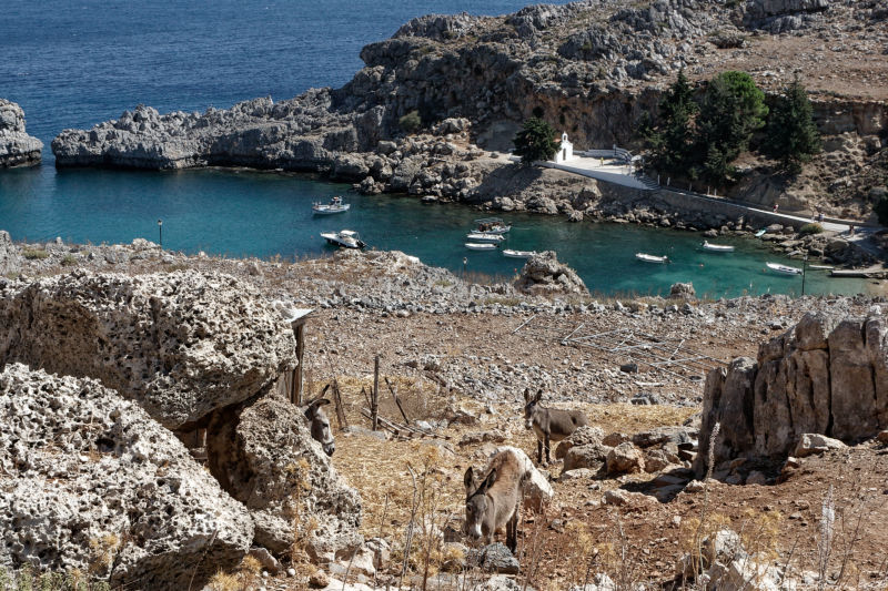 Lindos - St. Paul`s bay