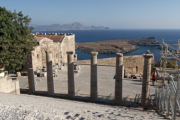 Lindos - Stairway to the propylaea