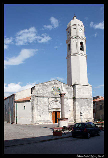 around Sassari - Thiesi, Chiesa di Santa Vittoria