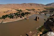Turkey - Batman province - Tigris river in Hasankeyf