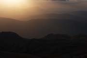 Turkey - Kahta district - Sunset on Nemrut Dağı