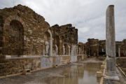 Side -  	Gymnasium complex - South Stoa