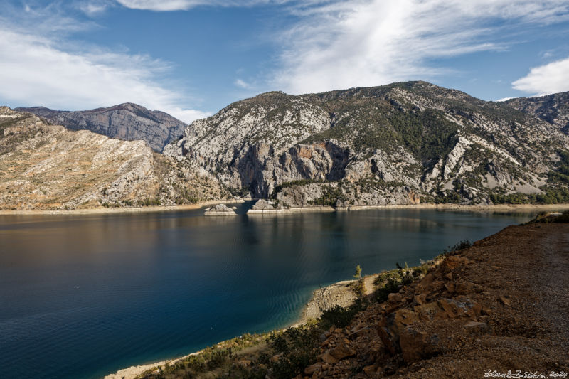 Manavgat dam, Lyrbe -  	Manavgat dam - Green lake